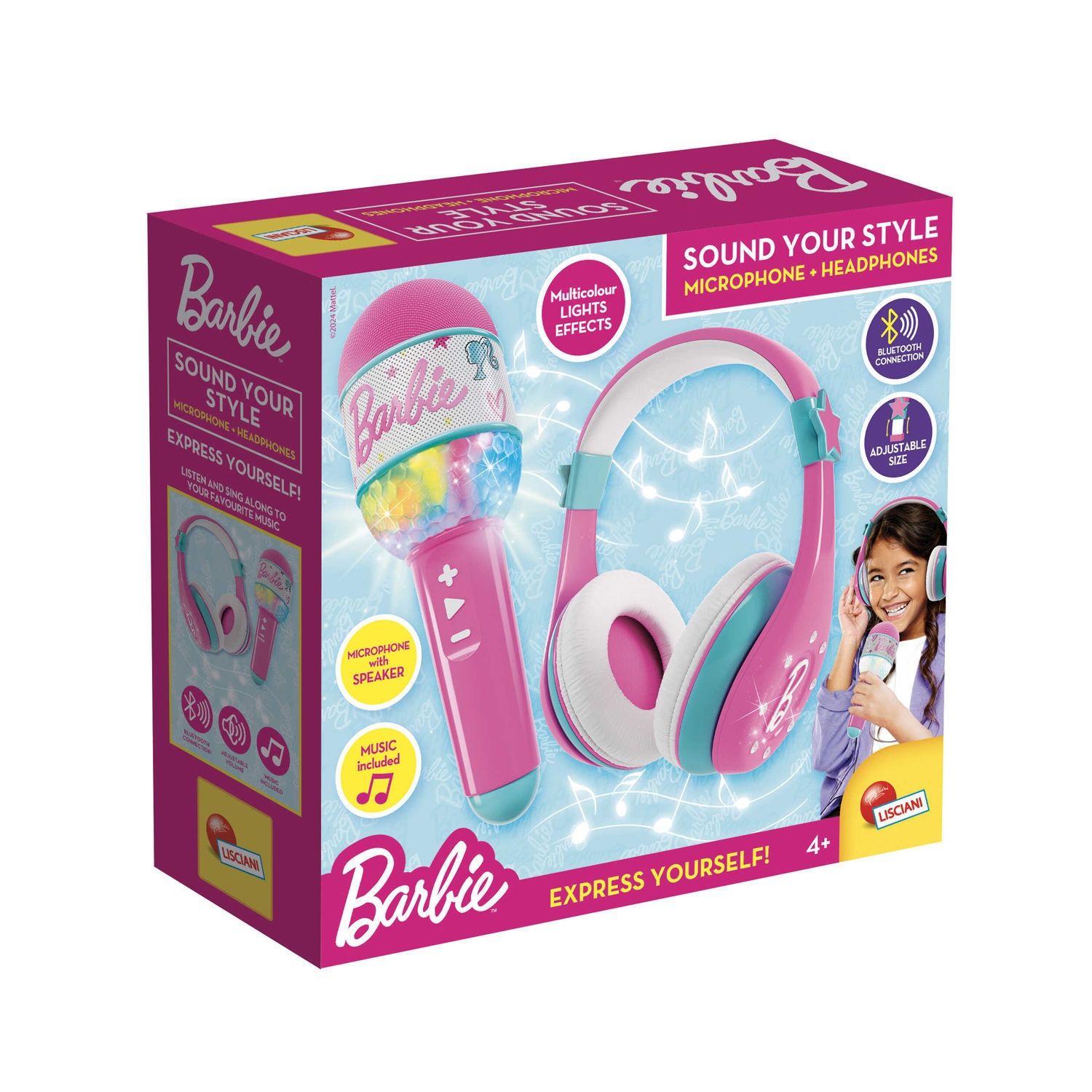 ΑΚΟΥΣΤΙΚΑ ΚΑΙ ΜΙΚΡΟΦΩΝΟ BLUETOOTH BARBIE SOUND YOUR STYLE