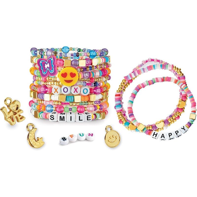 Cra-Z-Art Bead Mania Friendship Studio - Σετ Κατασκευής Βραχιολιών με 4500+ Χάντρες - 8+ Ετών Lexibook CRSS44