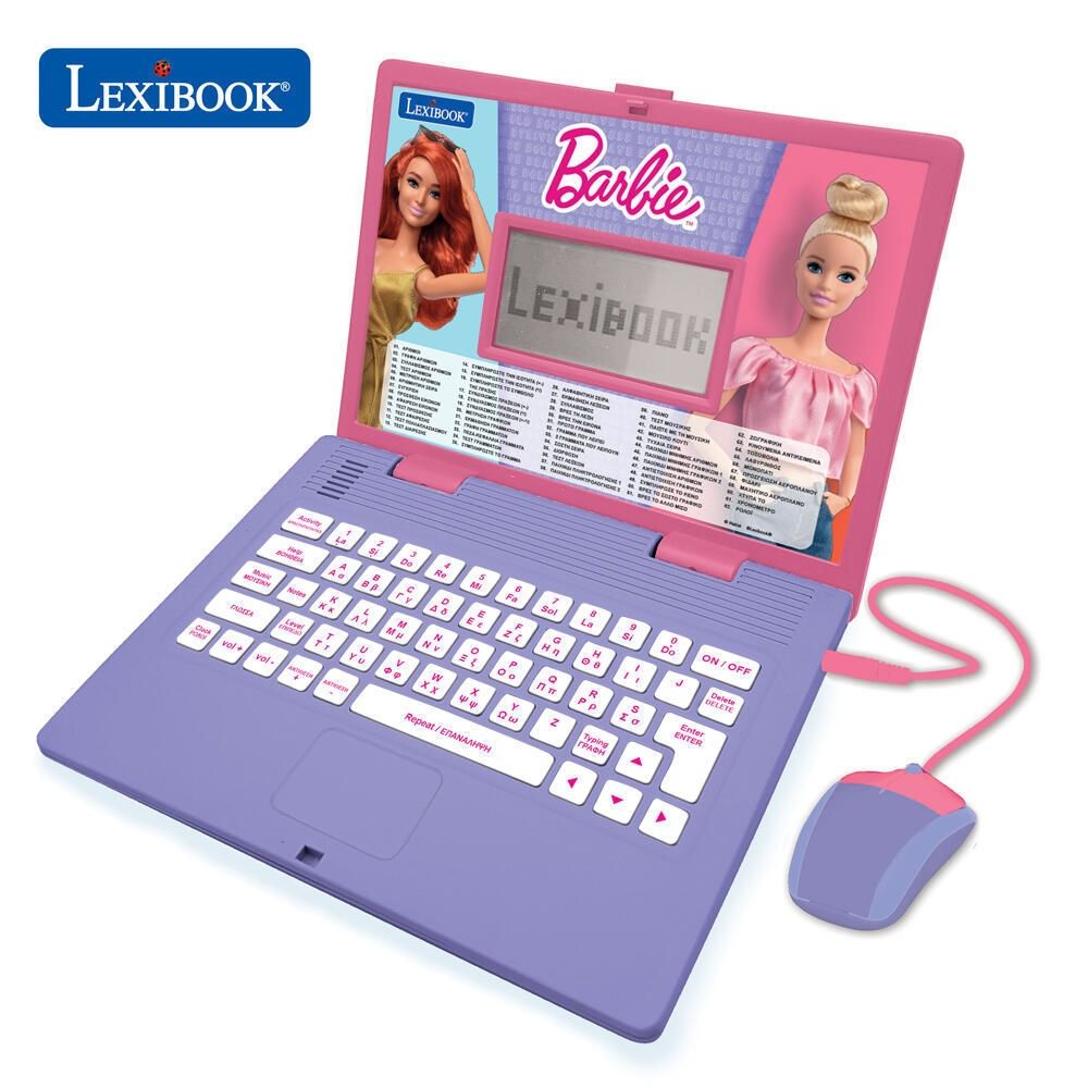 Εκπαιδευτικό Δίγλωσσο Laptop Lexibook Barbie JC598BBi8