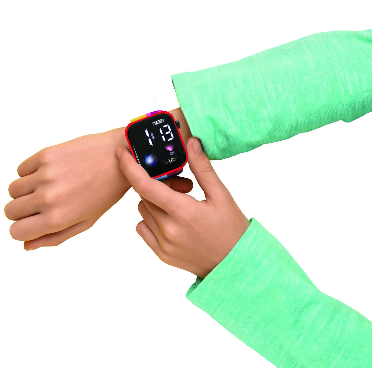 Ψηφιακό ρολόι χειρός Paw Patrol με προβολή ώρας Led  12 ή 24 ωρών Lexibook DMW060PA