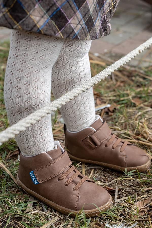 Παιδικά Παπούτσια Hightop - Καφέ (Μεγέθη 24-32)